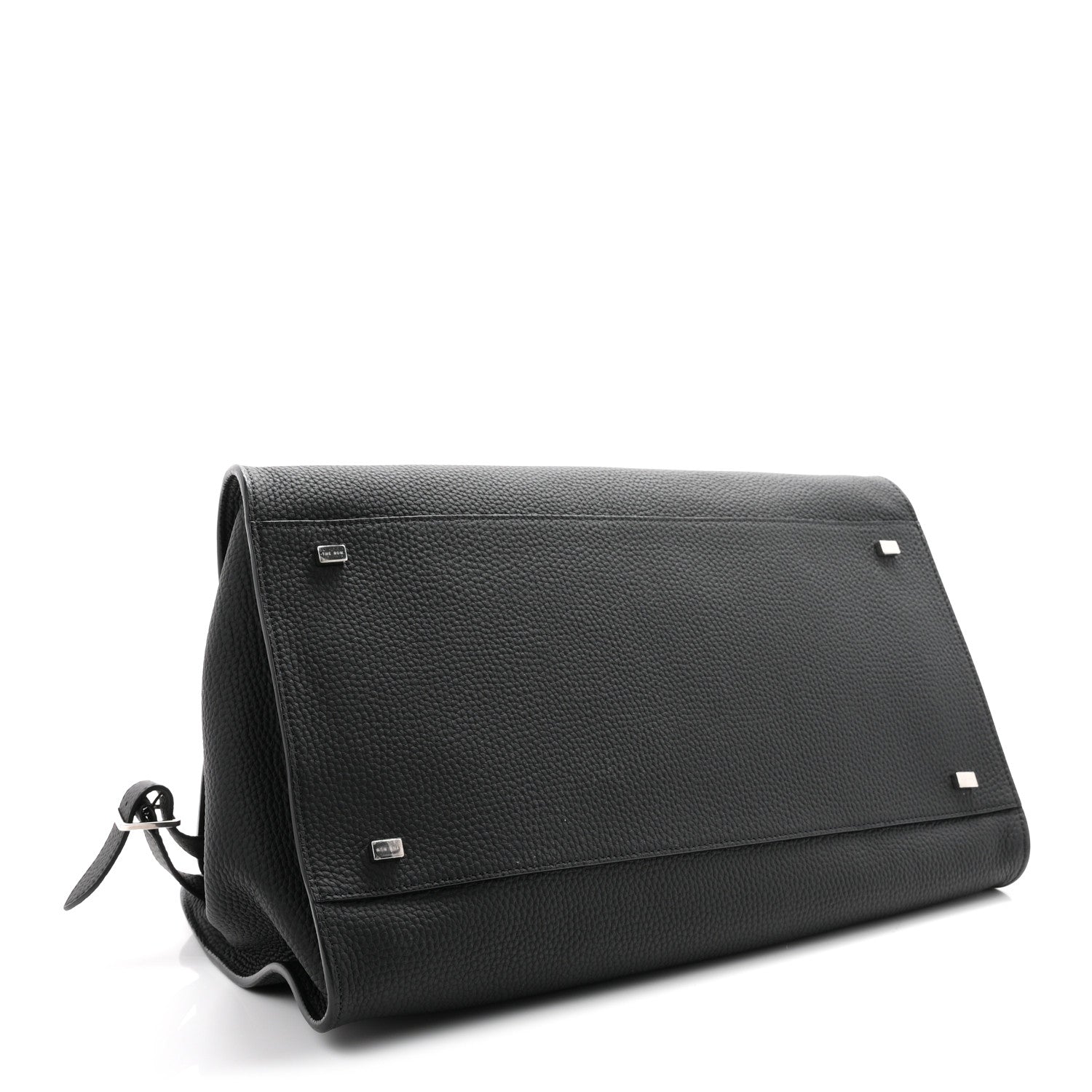 The Row Matte Grained Calfskin Soft Margaux 15 Black 4 of 9