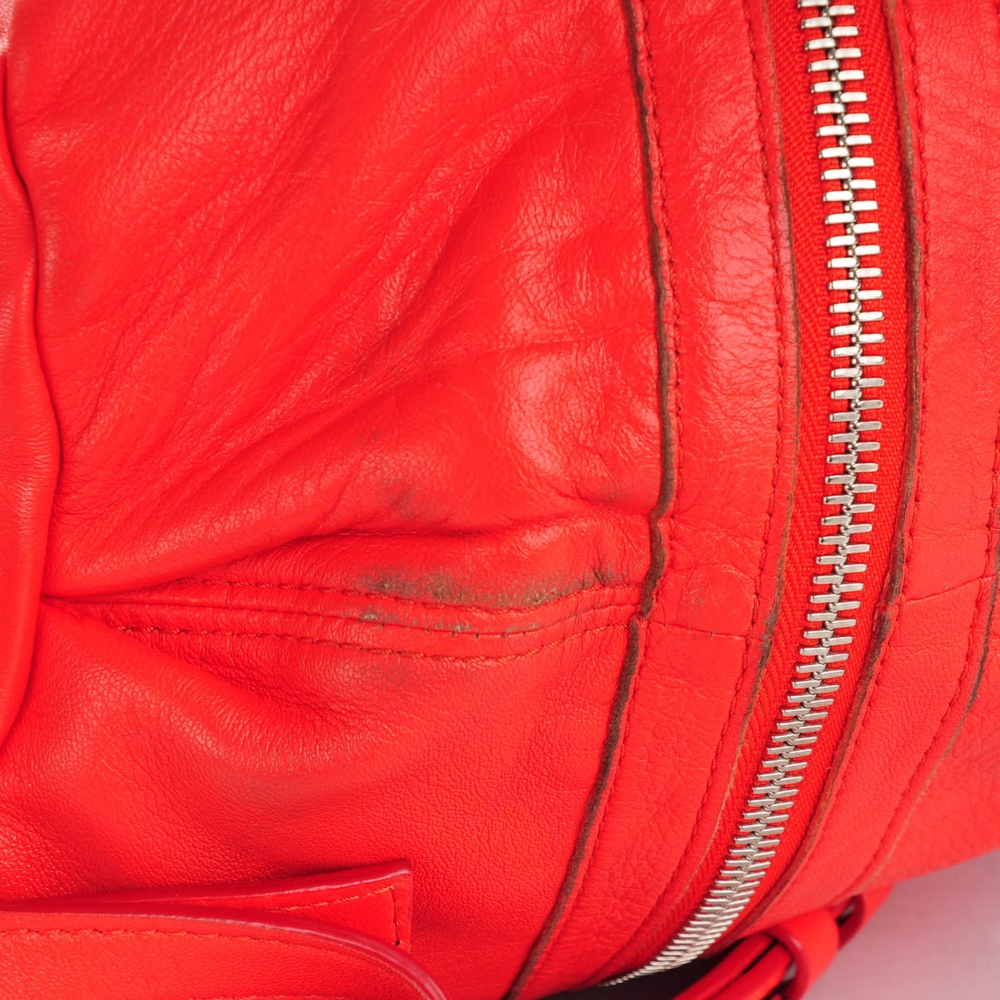 Lambskin Marti Convertible Backpack Cola Rhodium Hardware