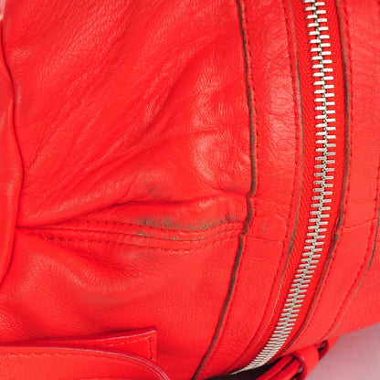 Alexander Wang Lambskin Marti Convertible Backpack Cola Rhodium Hardware 8 of 8