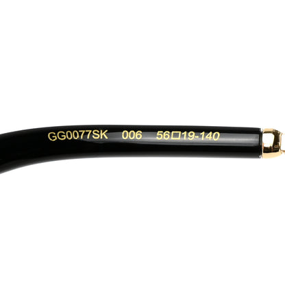 Gucci Acetate Sunglasses GG0077SK Black 5 of 8