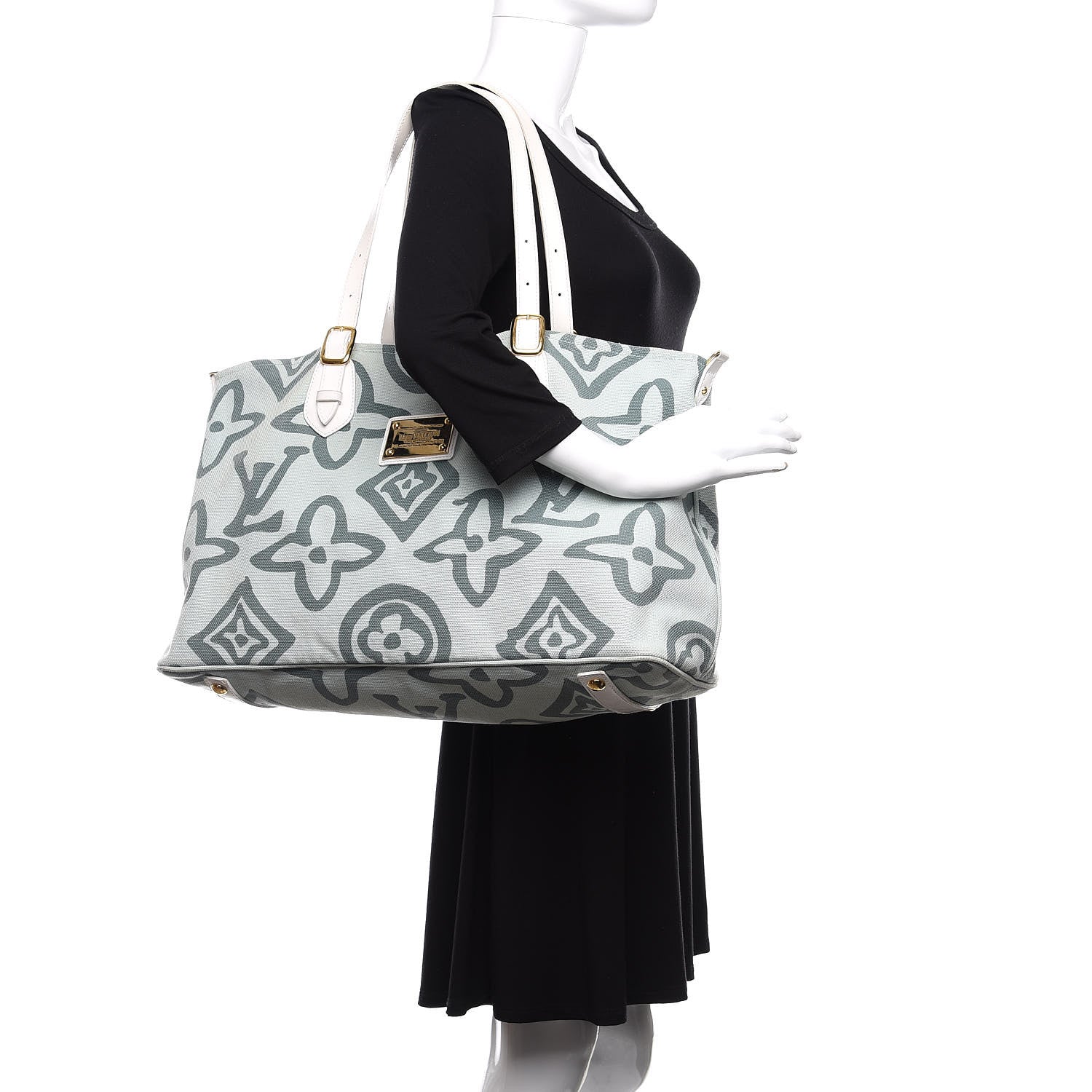 Louis Vuitton Tahitienne Cabas GM Menthe 2 of 9