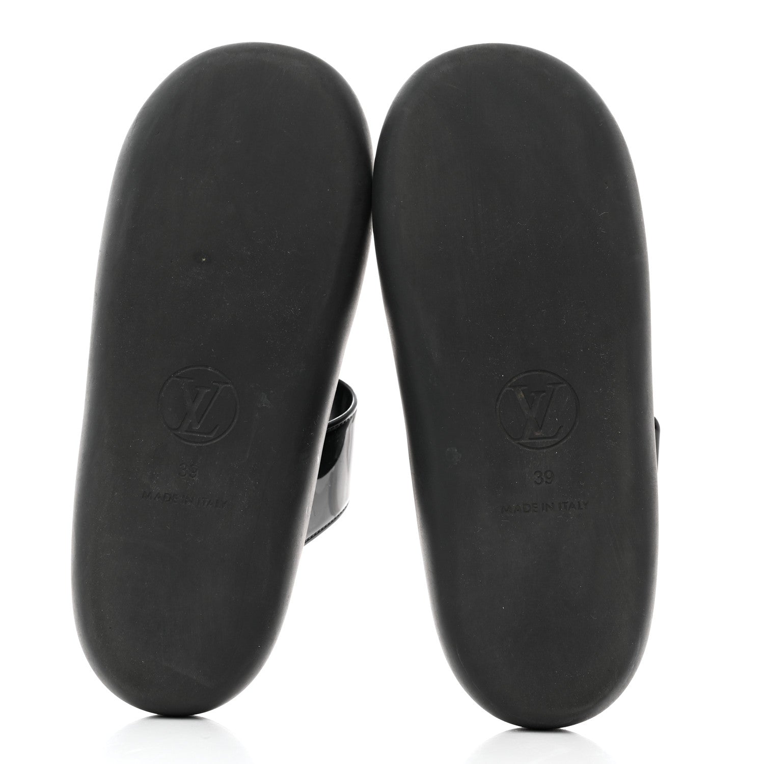 Louis Vuitton Monogram Sunbath Flat Mule Sandals 39 Black 5 of 8