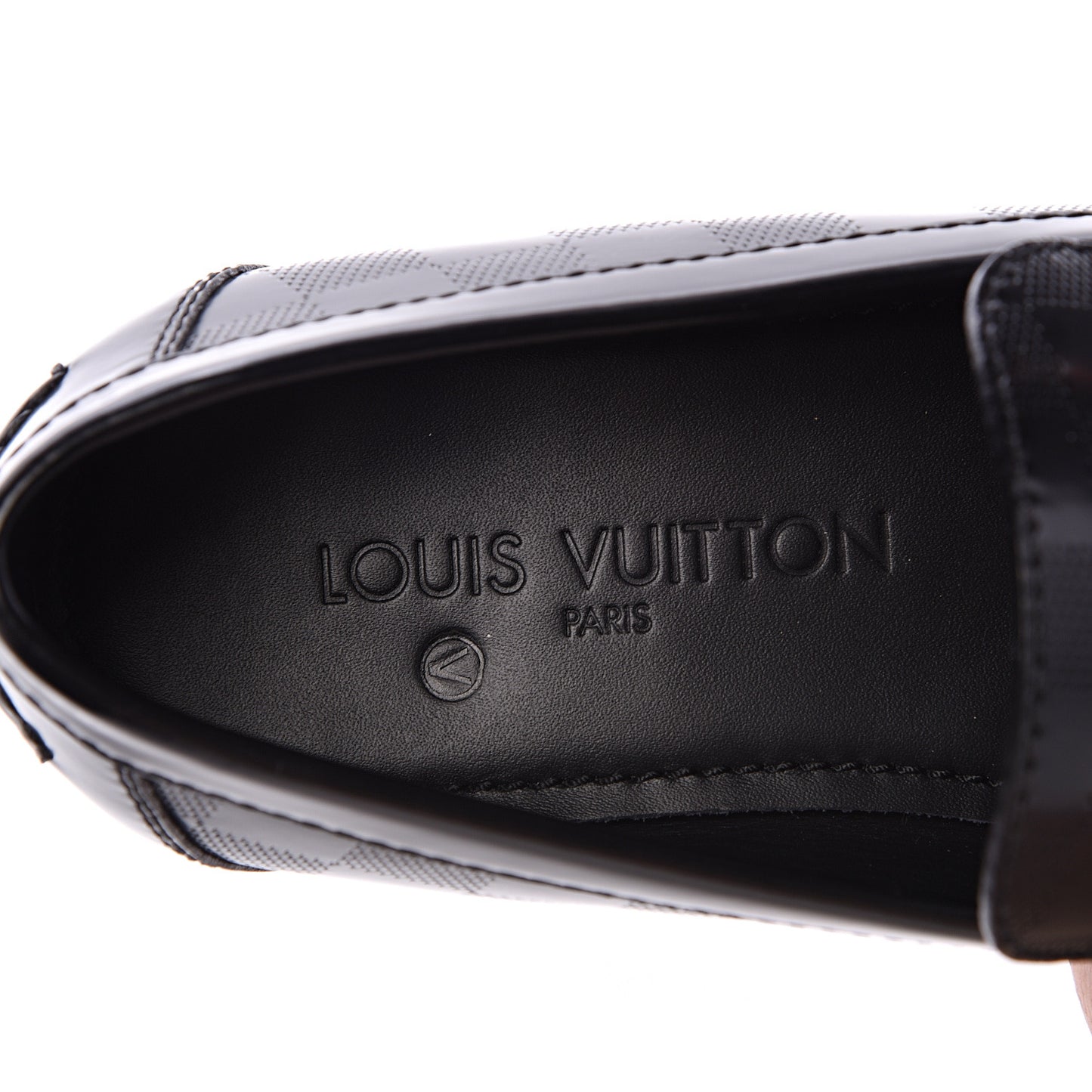 Damier Infini Graduation Loafers 6.5 Black