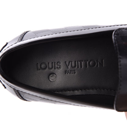 Louis Vuitton Damier Infini Graduation Loafers 6.5 Black 7 of 7