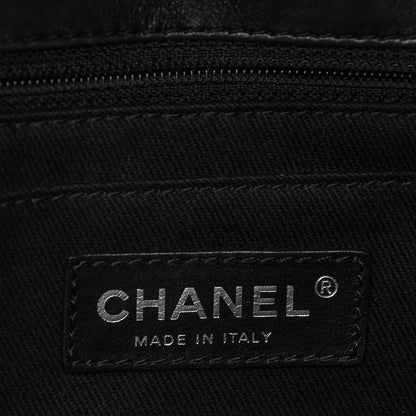 Chanel Vinyl Quilted In the Business Flap Bag Black 6 of 7