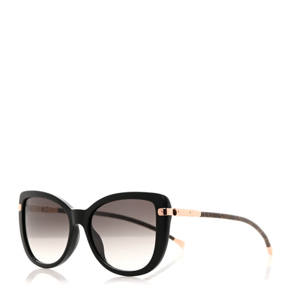 Louis Vuitton Monogram Acetate Charlotte Sunglasses Z0781E Black 1 of 9