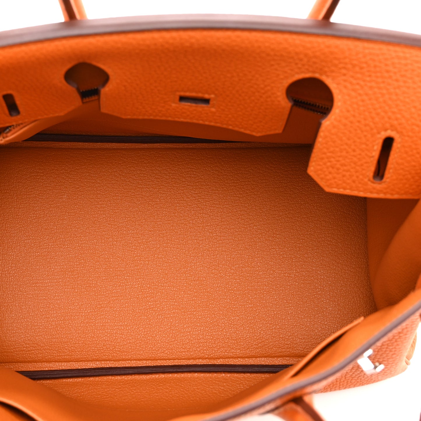 Taurillon Clemence Birkin 30 Orange