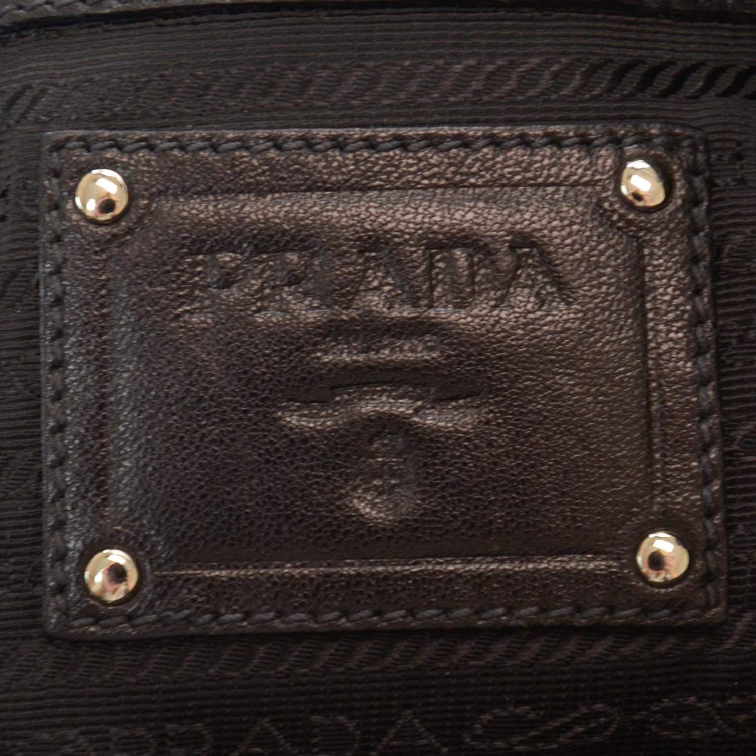 Prada Tessuto Nappa Mordore Tote Black 6 of 9