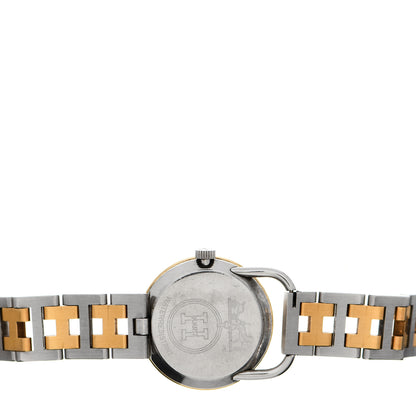 Hermes Stainless Steel 25mm Arceau Clipper Quartz Watch Gold 4 of 6