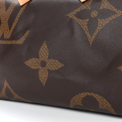 Louis Vuitton Reverse Monogram Giant Speedy Bandouliere 30 11 of 11