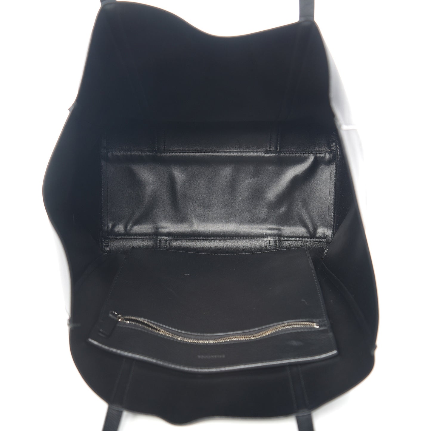 Pebbled Calfskin Small Everyday Tote Black