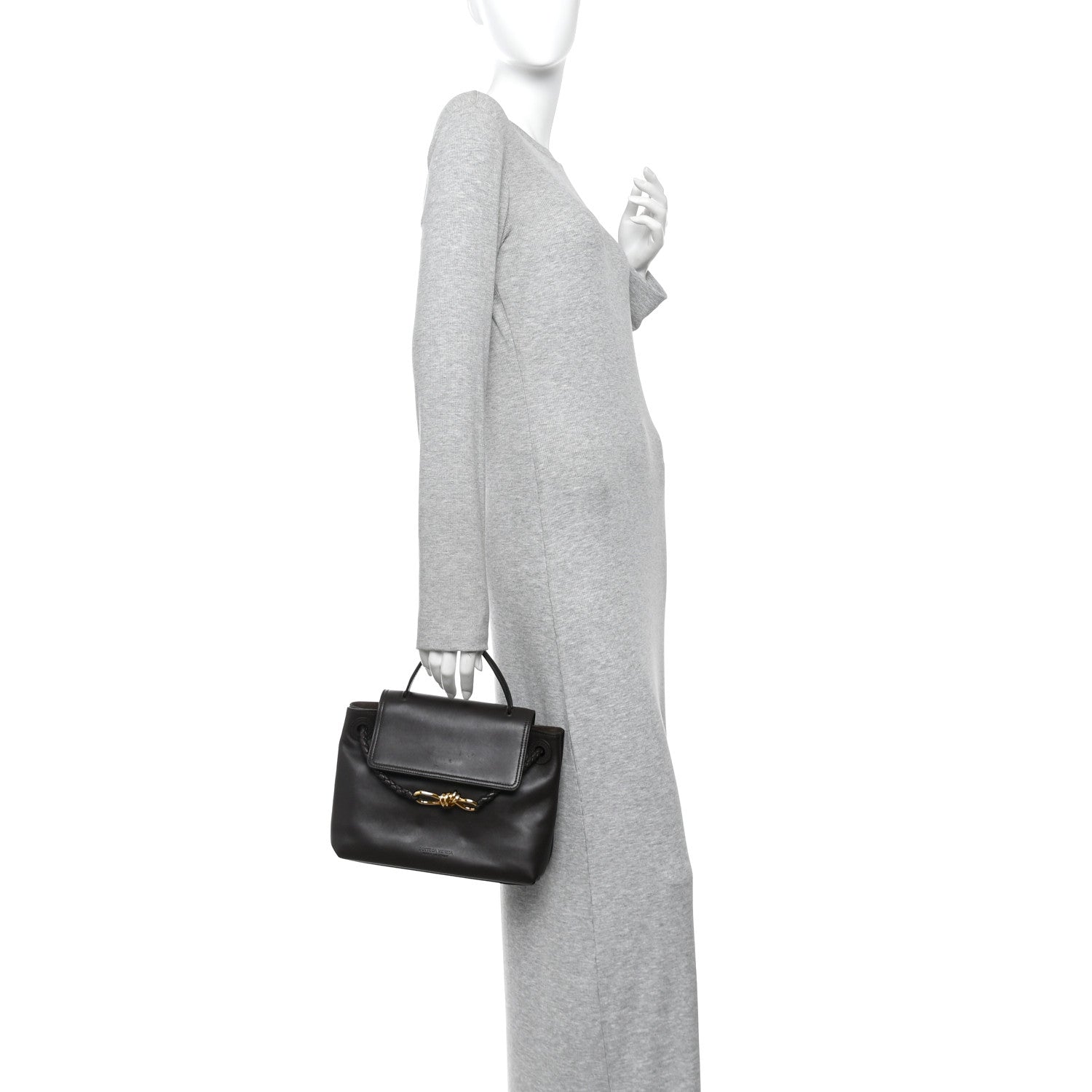 Bottega Veneta Silky Calfskin Small Ciao Ciao Fondant 2 of 11