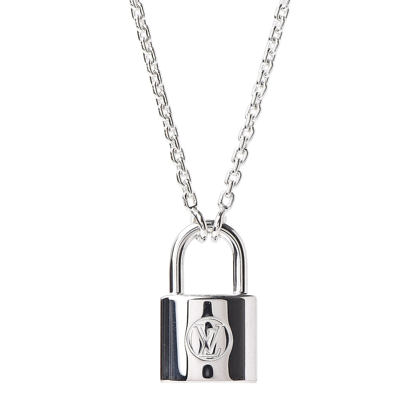 Sterling Silver Lockit Necklace