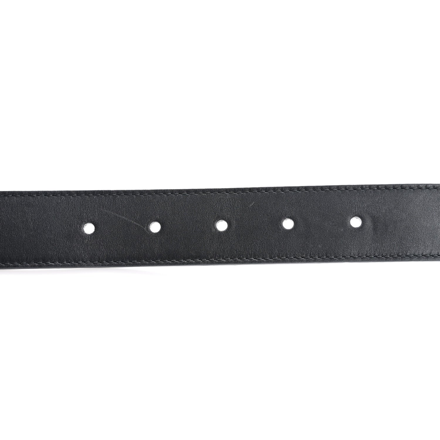 Gucci Calfskin Double G 30mm Belt 85 34 Black 3 of 6