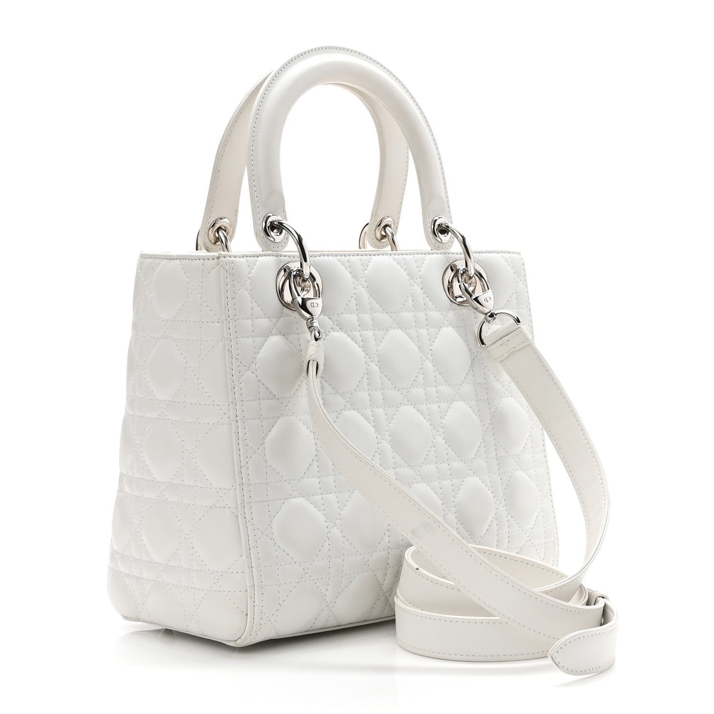 Lambskin Cannage Medium Lady Dior