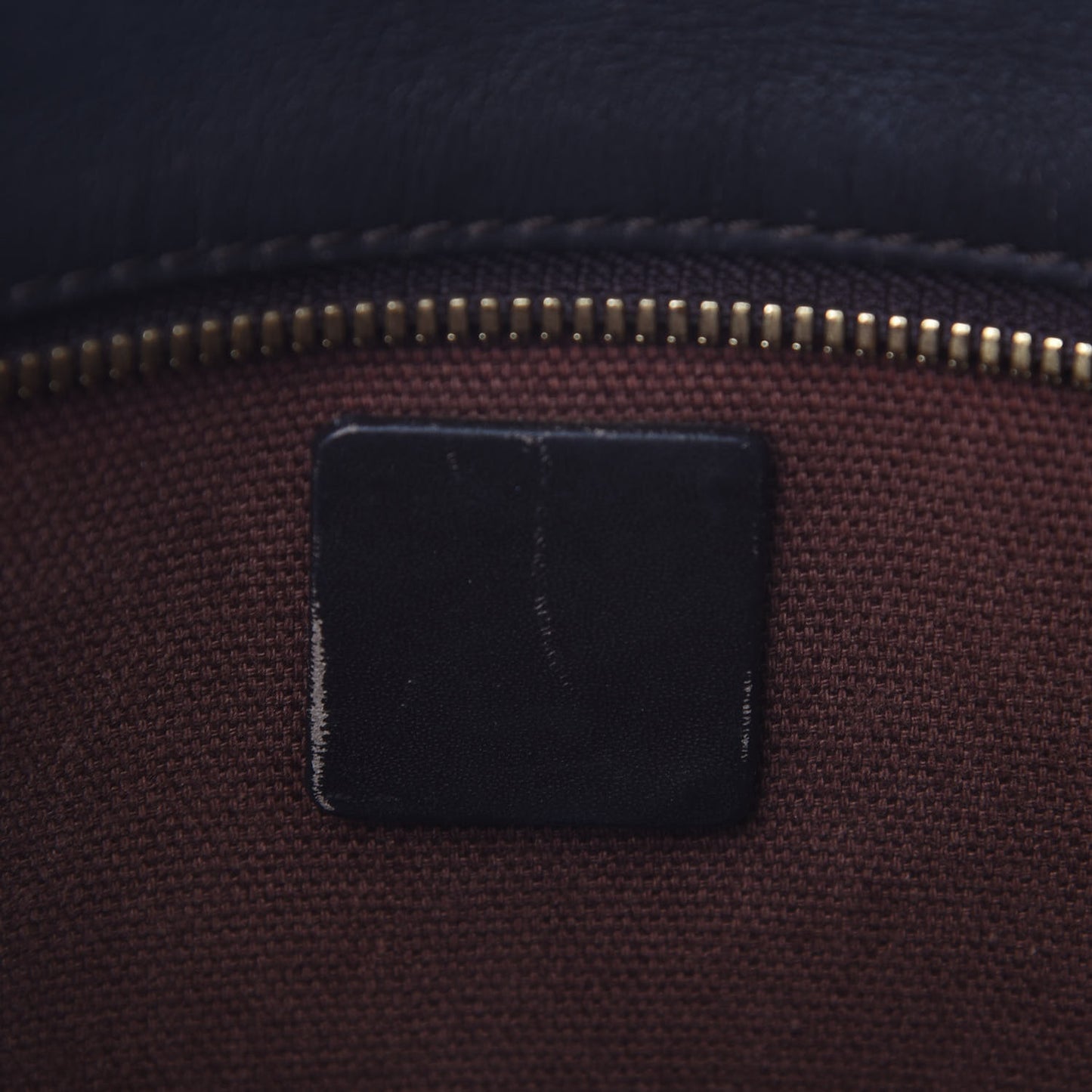 Visetos Striped Tote Brown