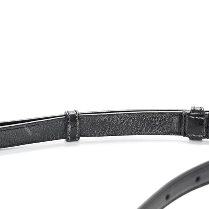 Saint Laurent Smooth Calfskin Monogram Palm Tree Kate Belt Bag Black 10 of 10