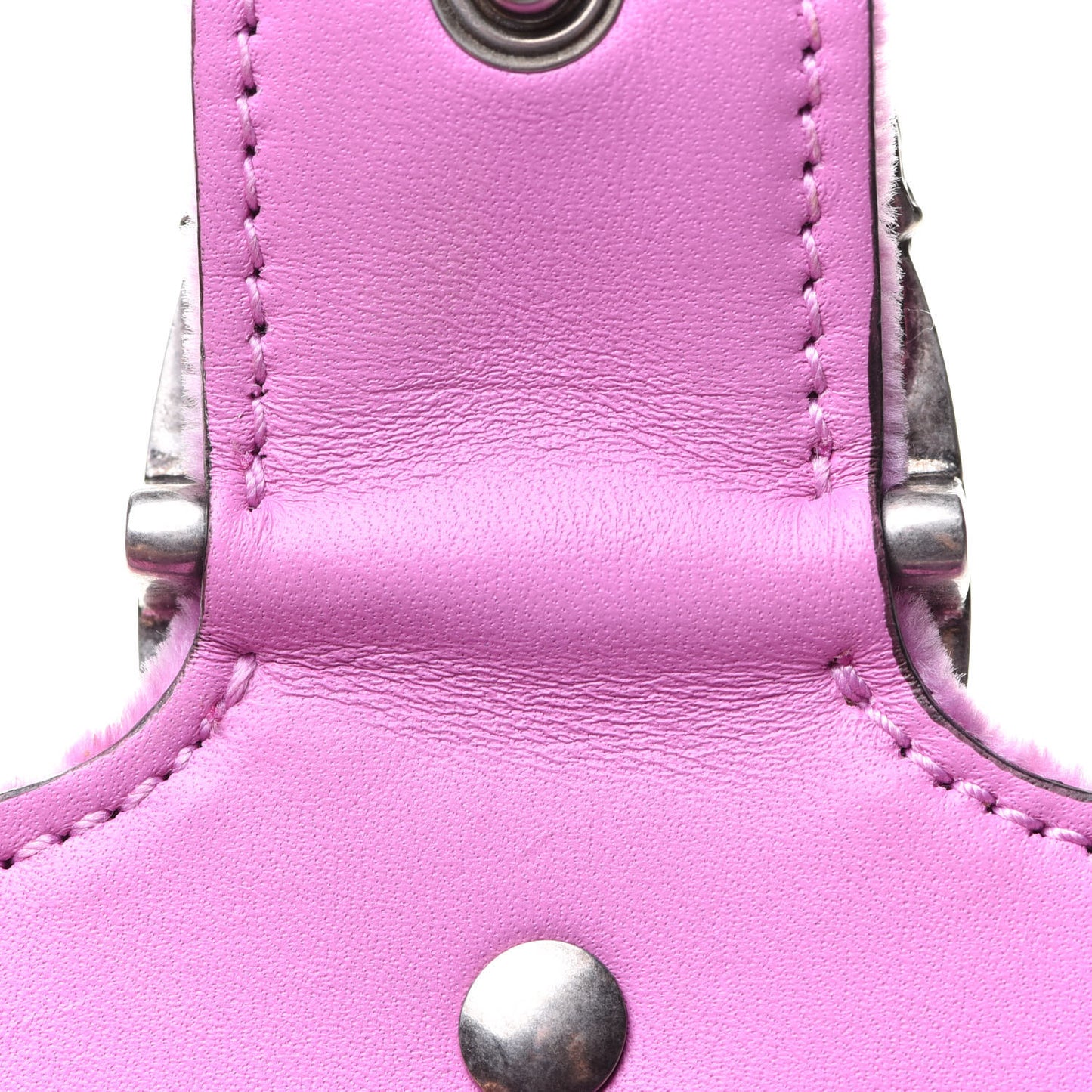 Velvet Crystal Super Mini Dionysus Shoulder Bag Malva