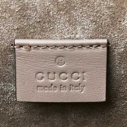 Gucci GG Supreme Monogram Small Dionysus Shoulder Bag Taupe 6 of 12