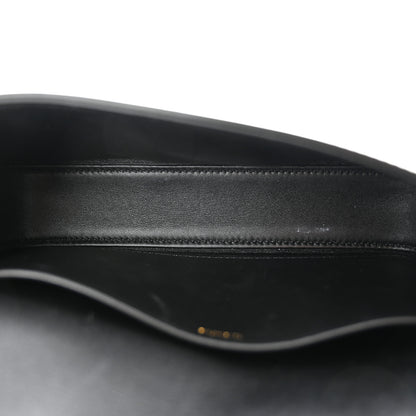 Celine Shiny Calfskin Triomphe Shoulder Bag Black 5 of 15