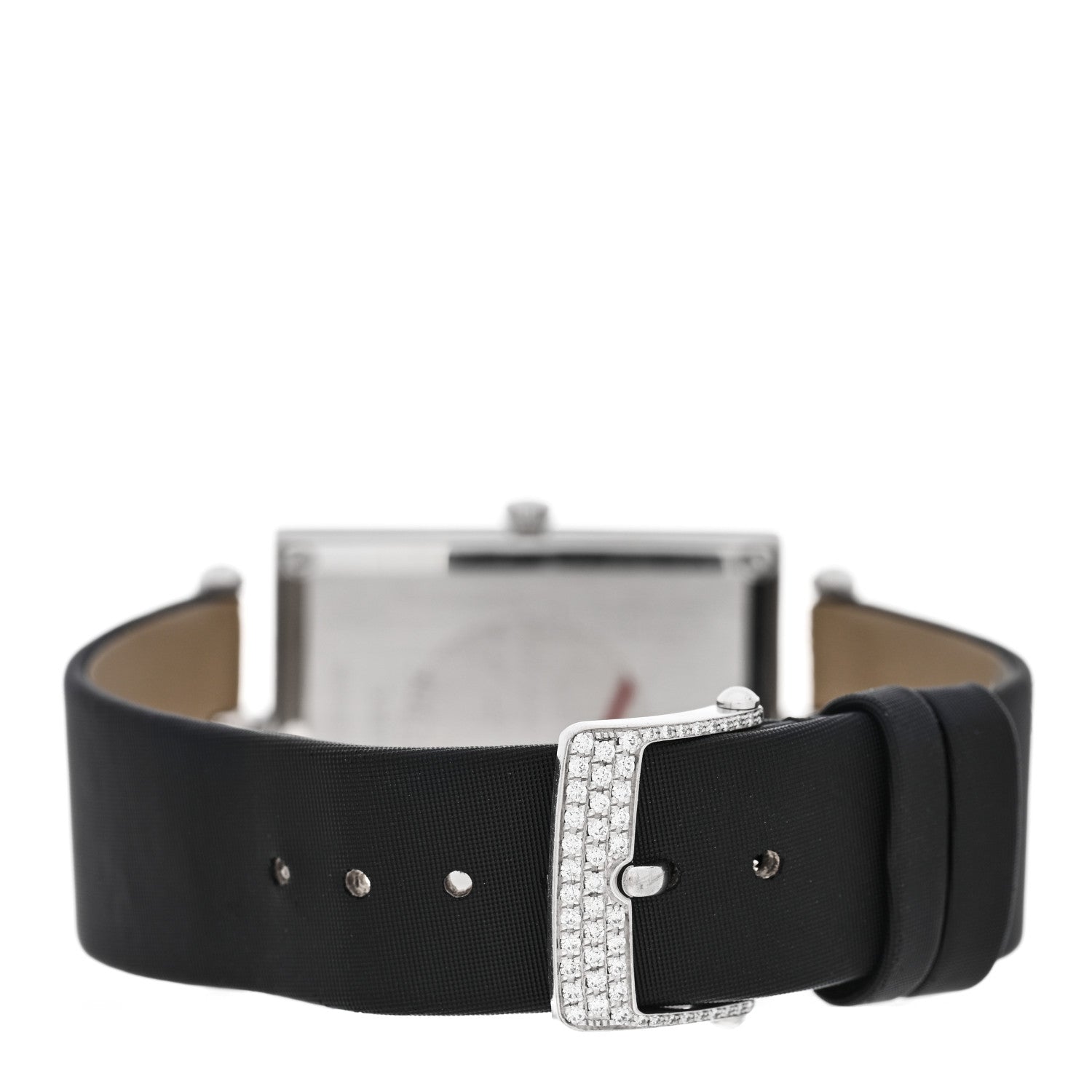 Van Cleef & Arpels 18K White Gold Satin Diamond Bezel 28mm Lady Arpels Papillon Quartz Watch 3 of 7