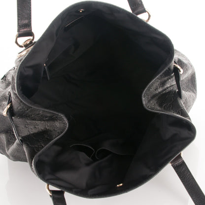 Gucci Guccissima Full Moon Tote Black 5 of 7