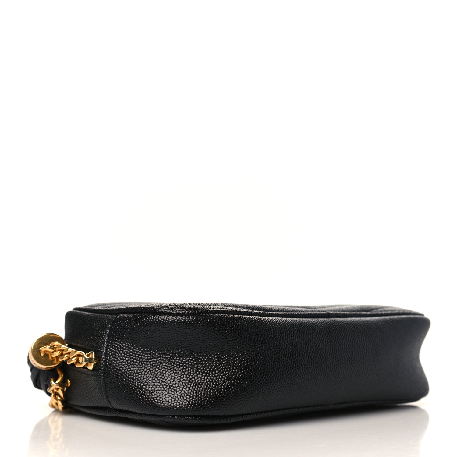 Saint Laurent Grain De Poudre Matelasse Monogram Mini Lou Camera Bag Black 4 of 9