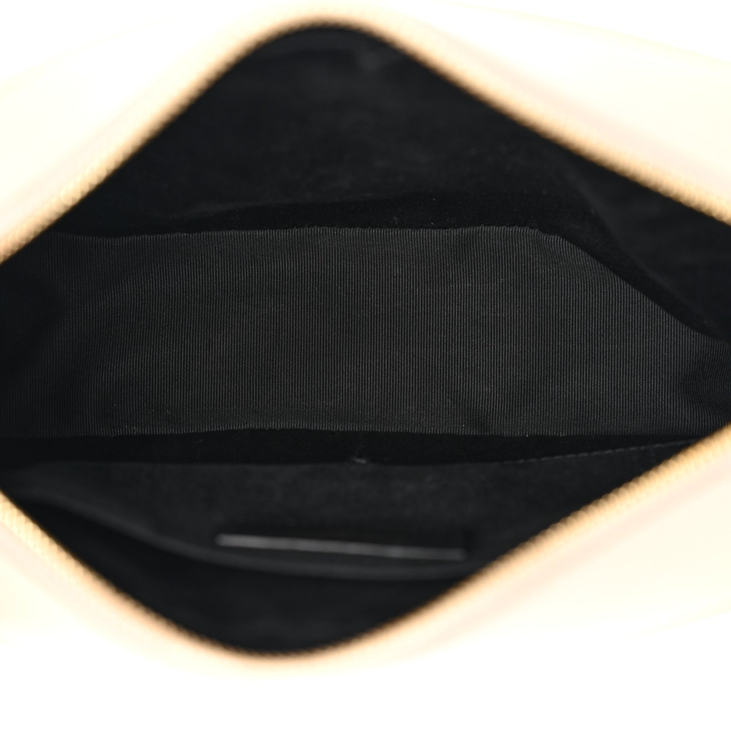 Calfskin Matelasse Monogram Lou Camera Bag Crema Soft