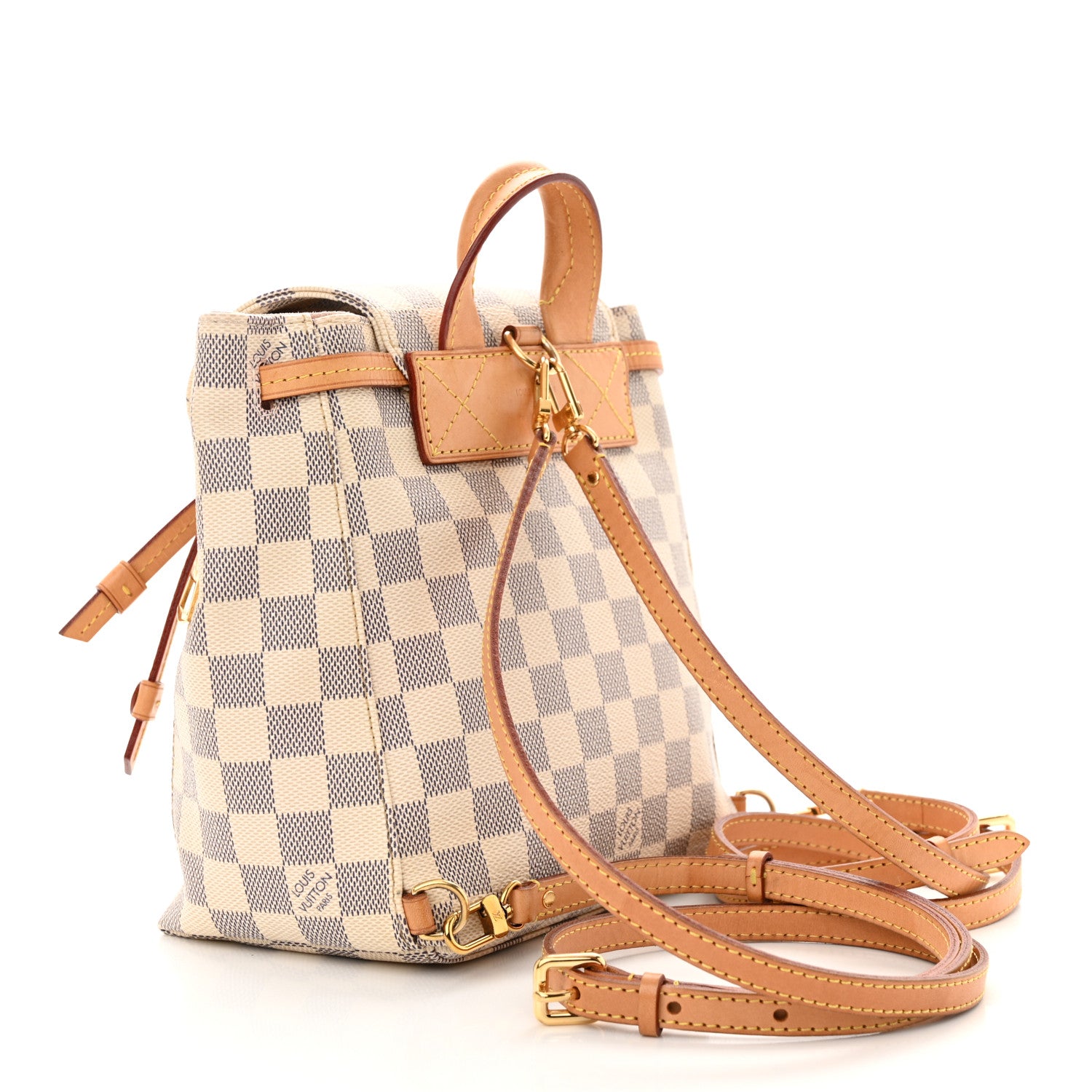 Louis Vuitton Damier Azur Sperone BB Backpack 3 of 13