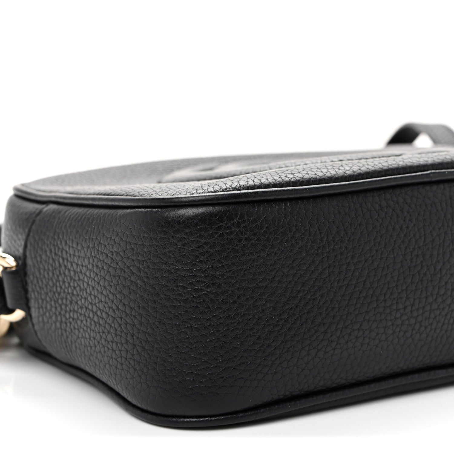 Gucci Pebbled Calfskin Small Soho Disco Bag Black 9 of 10