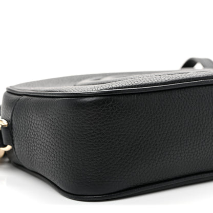 Gucci Pebbled Calfskin Small Soho Disco Bag Black 9 of 10