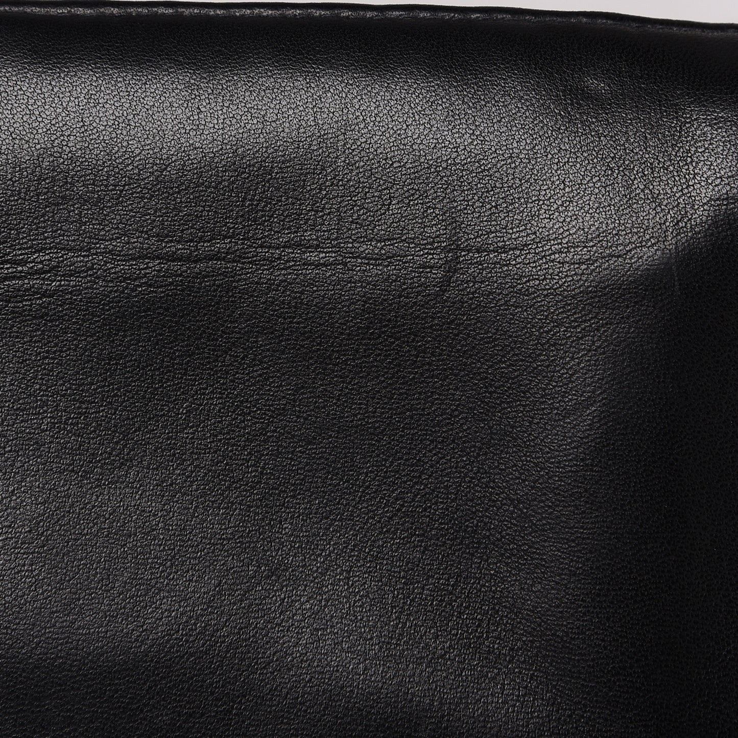 Lambskin Chain Clutch Black