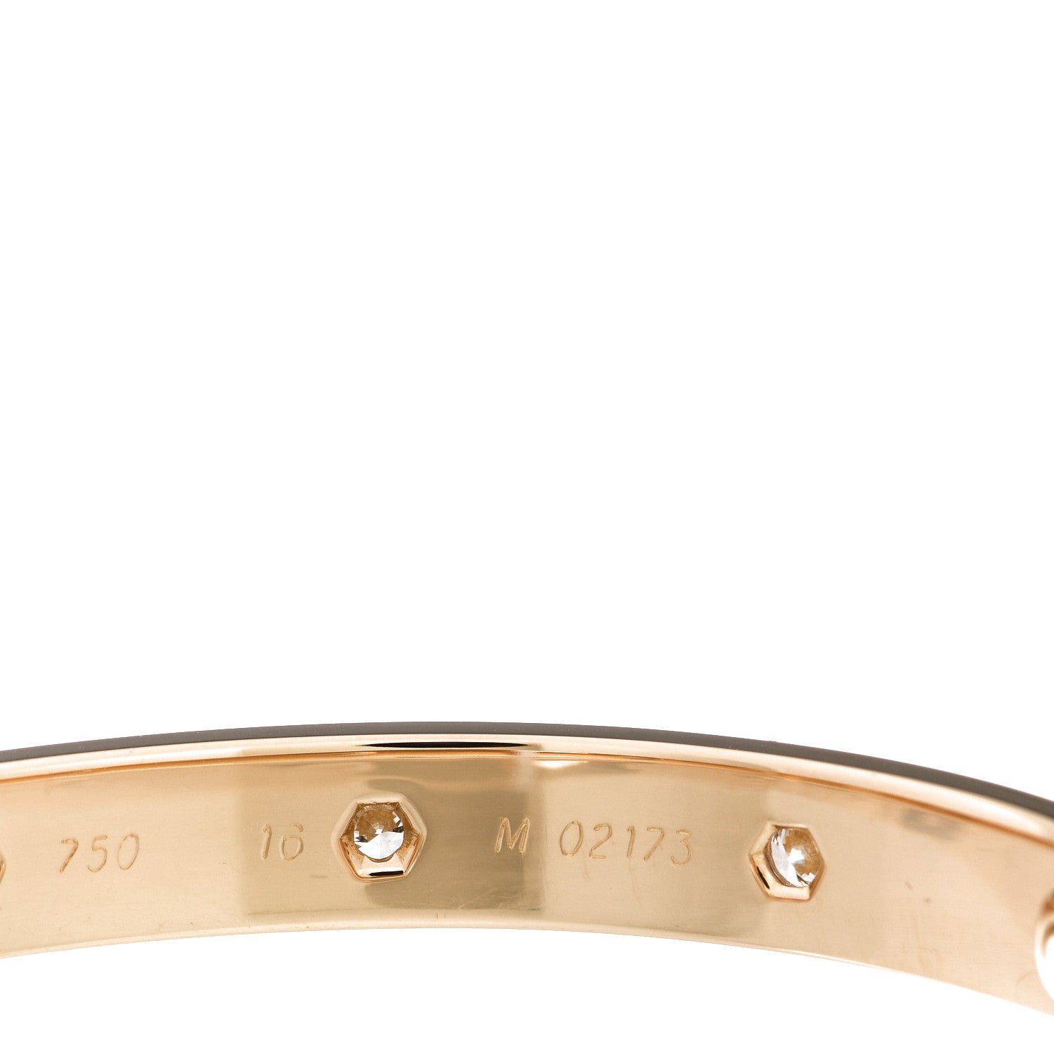 Cartier 18K Yellow Gold 10 Diamond LOVE Bracelet 16 5 of 5
