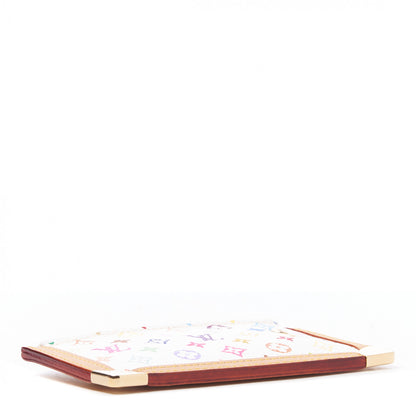 Louis Vuitton Monogram Multicolor Key Pouch White 3 of 7