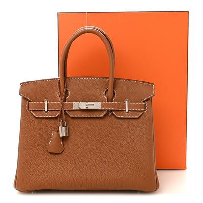 Hermes Togo Birkin 30 Gold 11 of 11