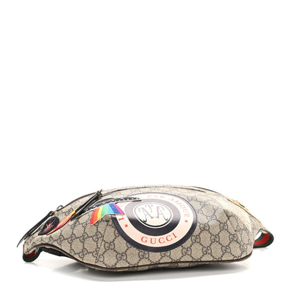 Gucci GG Supreme Monogram Courrier Belt Bag Beige New Acero 4 of 12