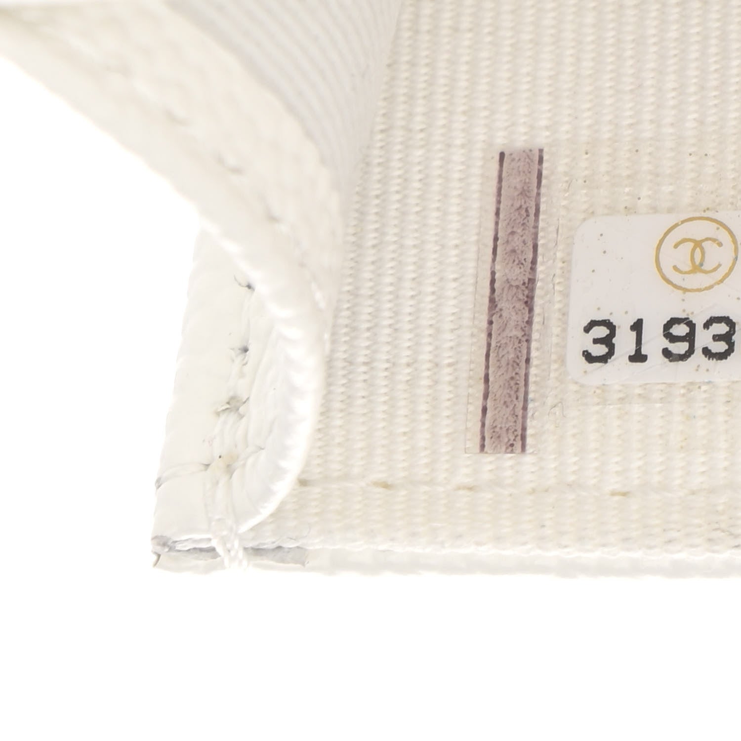 Chanel Caviar Quilted Mini Chain Bag White 8 of 12