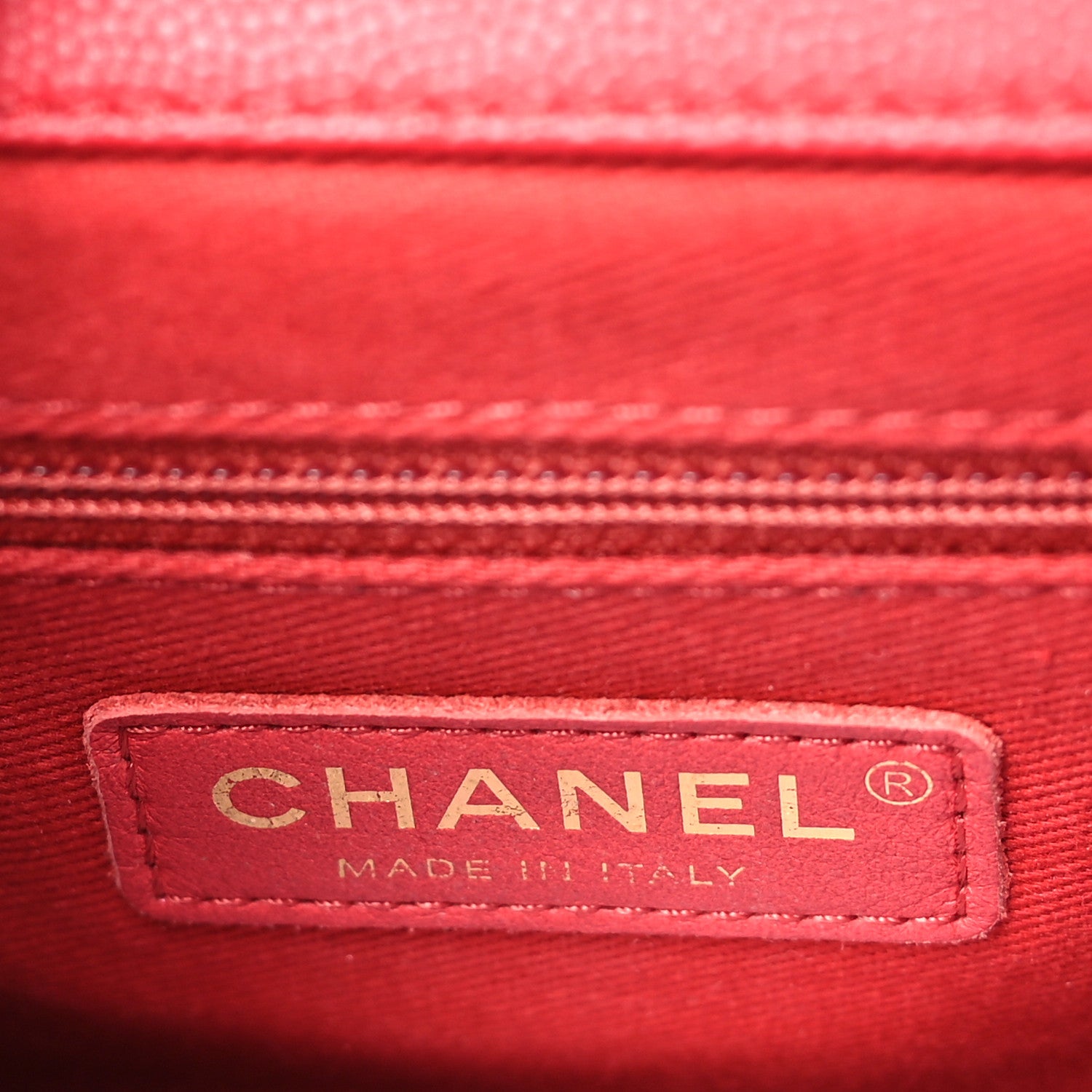 Chanel Caviar Quilted Small Business Affinity Flap Red 6 of 9