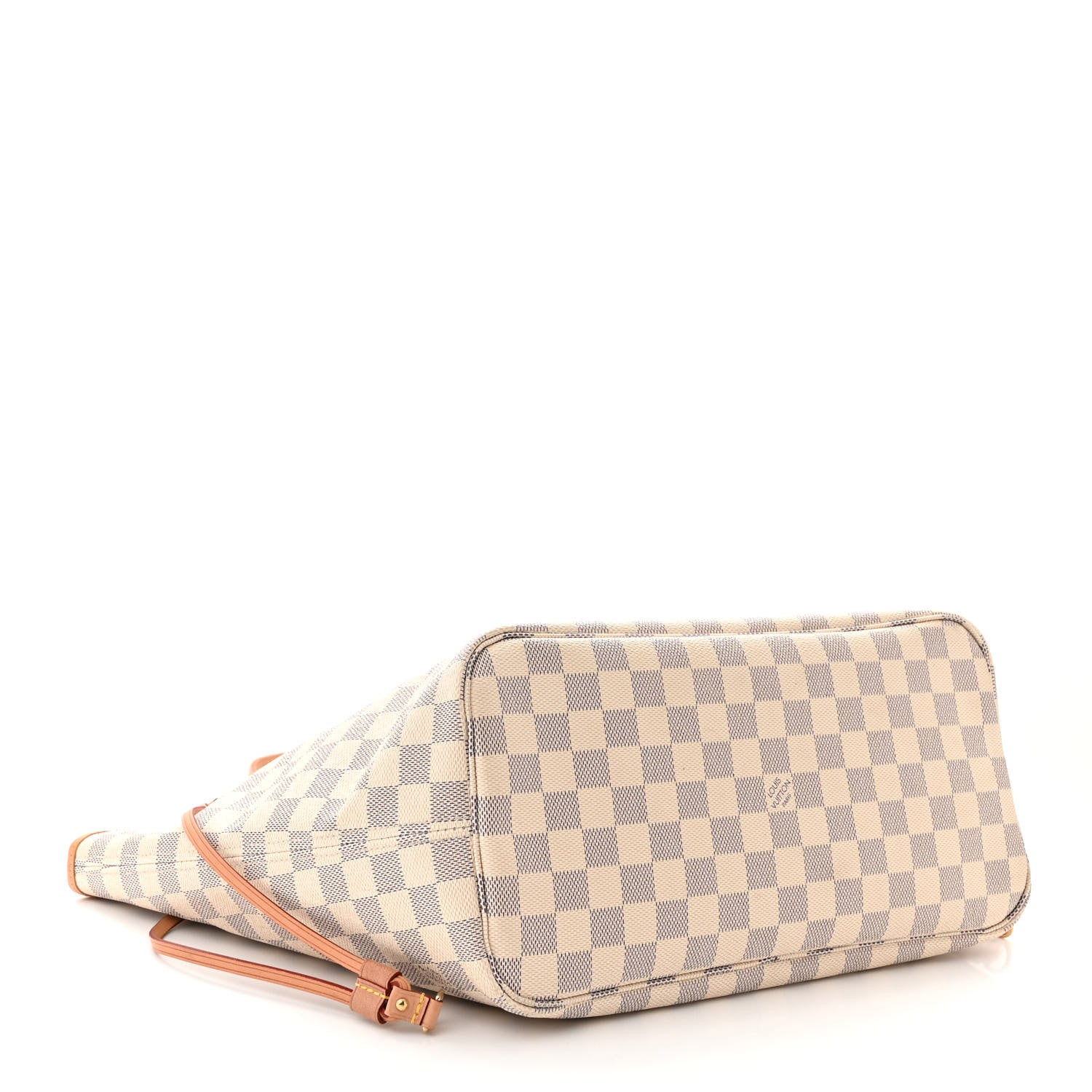 Louis Vuitton Damier Azur Neo Neverfull MM Rose Ballerine 4 of 9