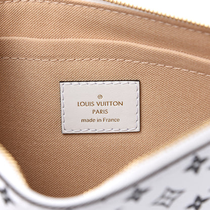 Louis Vuitton Monogram Giant Neverfull MM GM Pochette White 6 of 7
