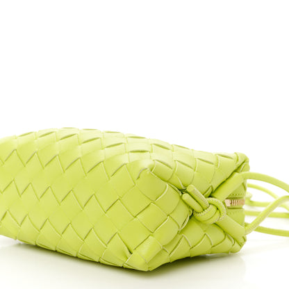 Bottega Veneta Nappa Intrecciato Mini Loop Camera Bag Acid Kiwi 9 of 10