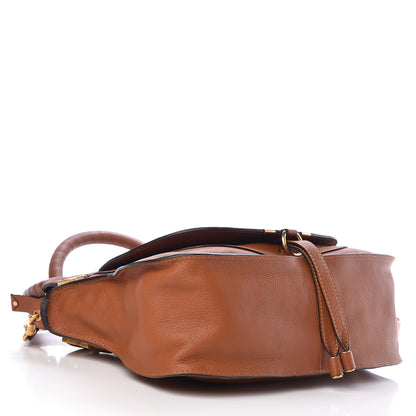Chloe Calfskin Medium Marcie Satchel Tan 4 of 10