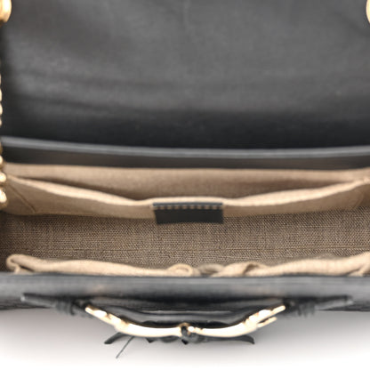 Gucci Microguccissima Medium Emily Chain Shoulder Bag Black 5 of 13