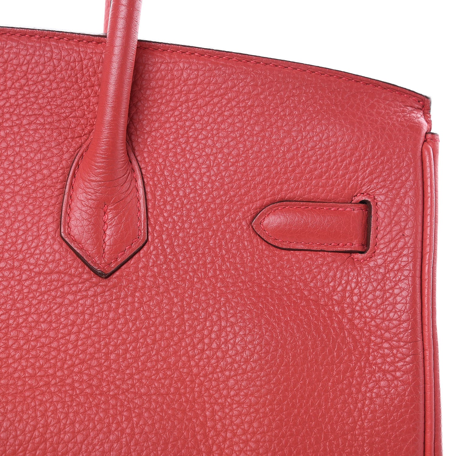Hermes Taurillon Clemence Birkin 35 Bougainvillea 25 of 29