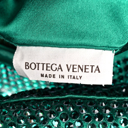 Bottega Veneta Crystal Embellished Satin Mini Hotfix Jodie Emerald 7 of 11