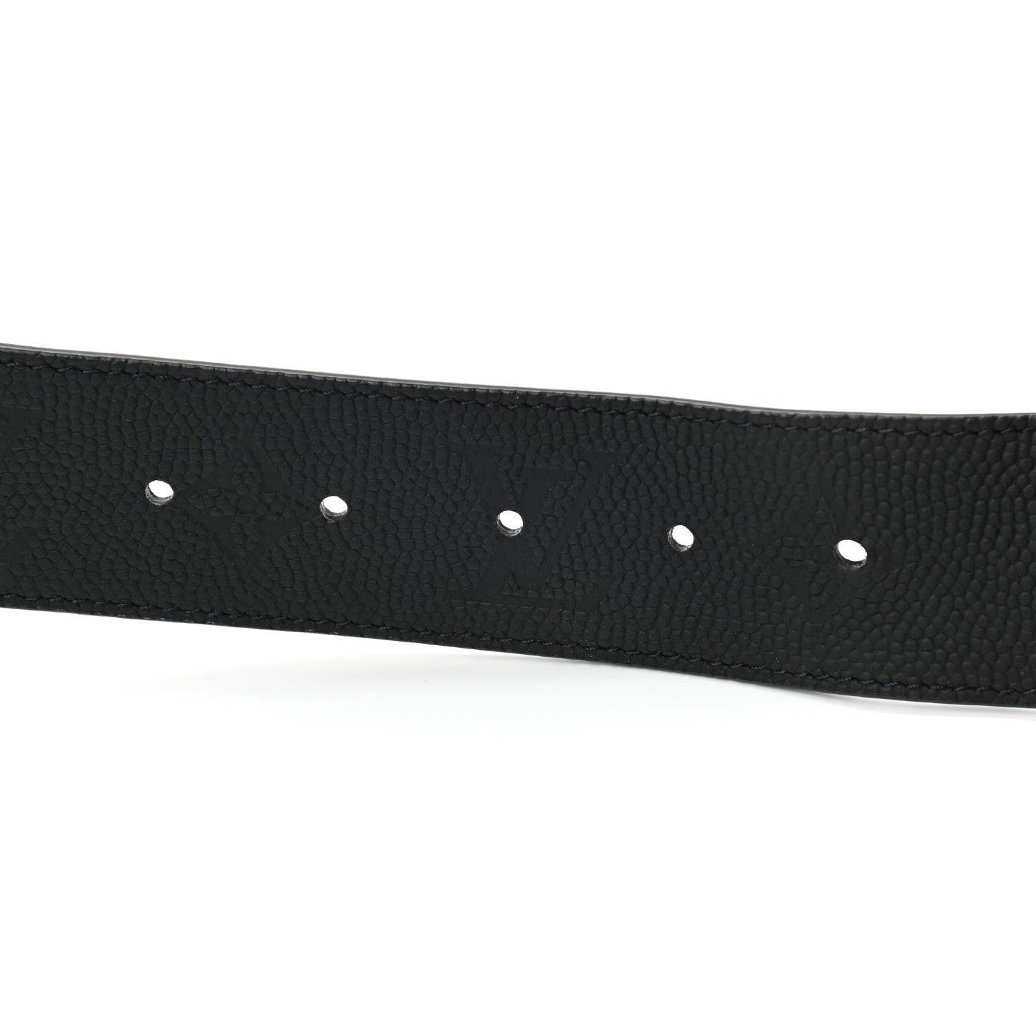 Louis Vuitton x NBA Embossed Monogram 40mm LV Initiales Reversible Belt 100 40 Black 5 of 6