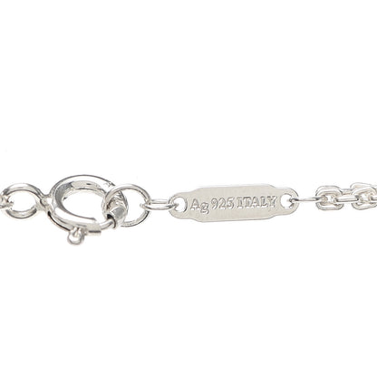 Tiffany Sterling Silver Double HardWear Link Pendant Necklace 4 of 5