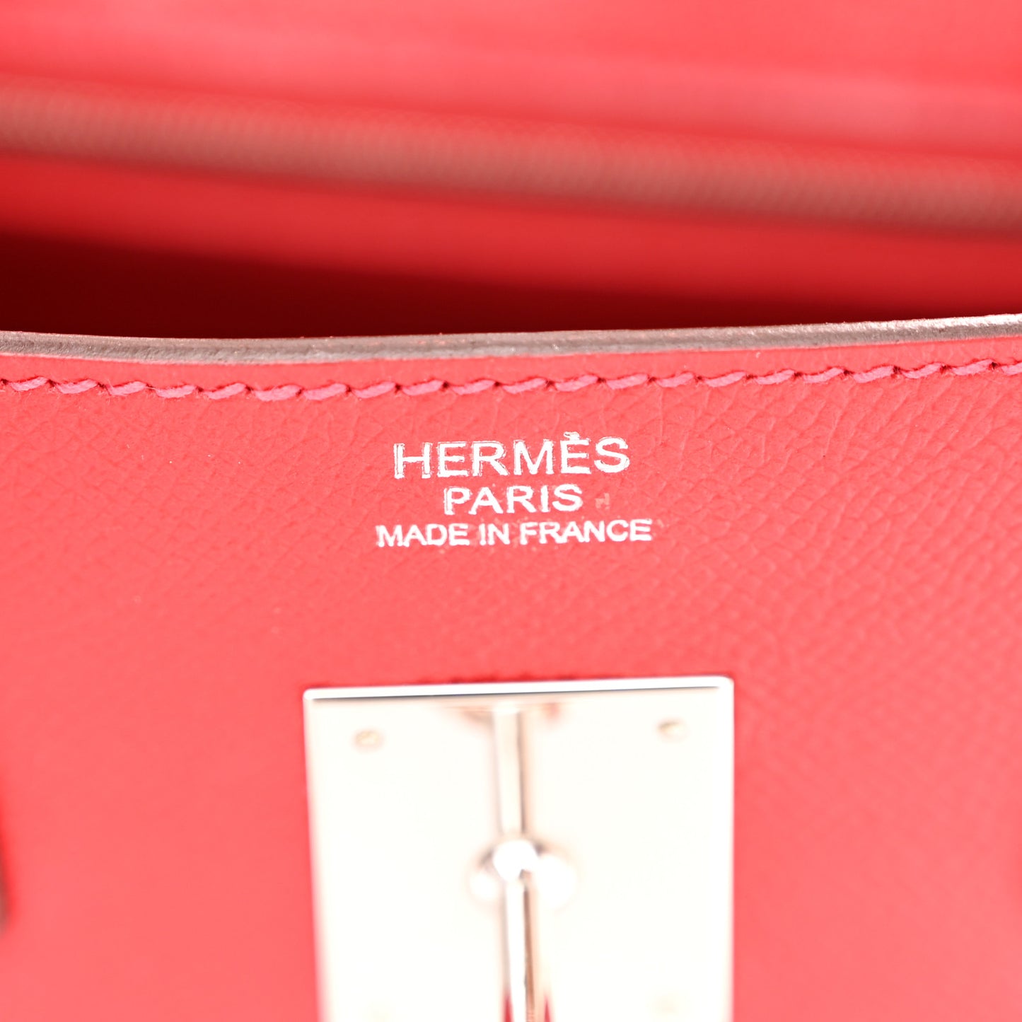 Epsom Birkin 30 Rouge Casaque