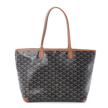 Goyard Goyardine Artois PM Black Gold 1 of 9