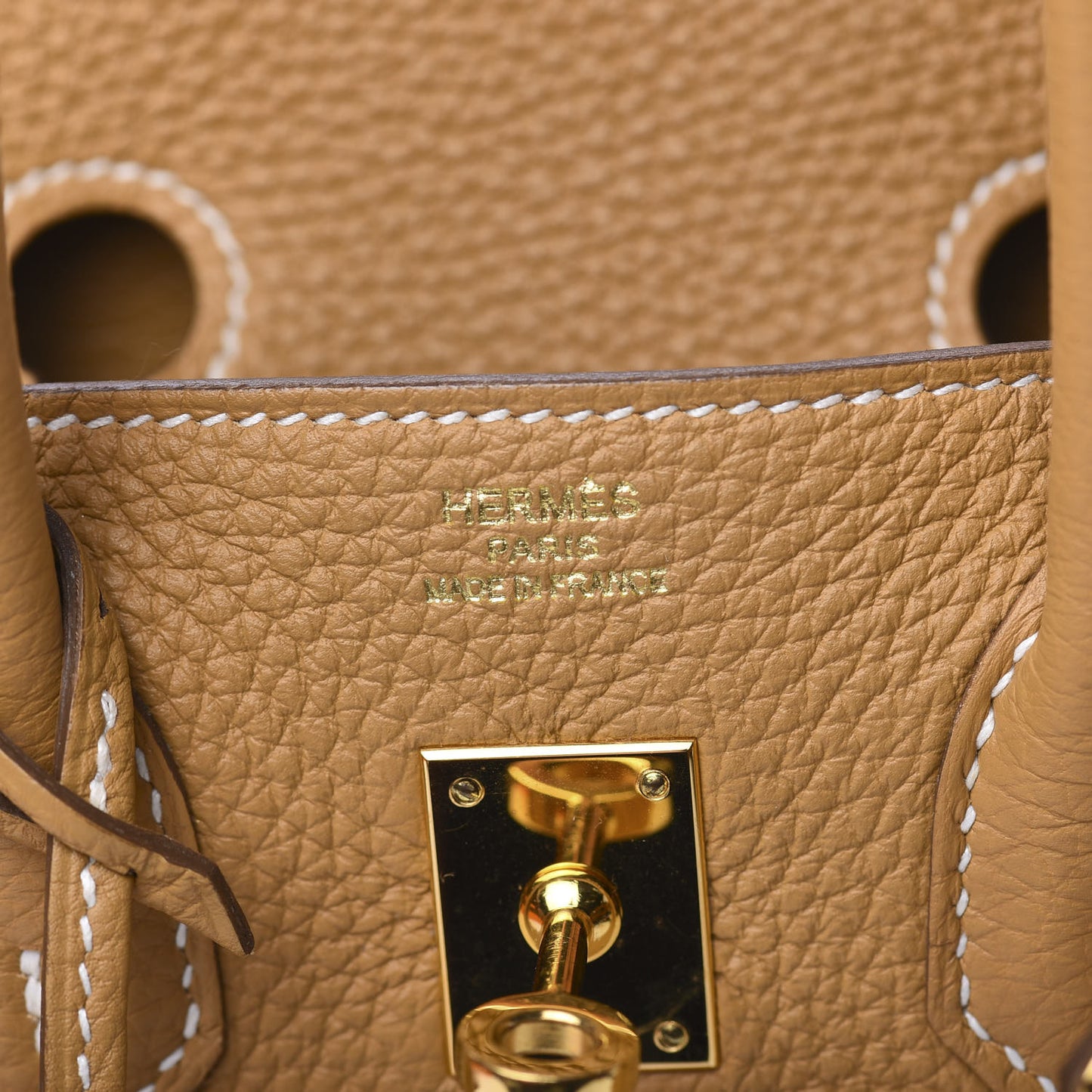 Togo Birkin 25 Natural Sable